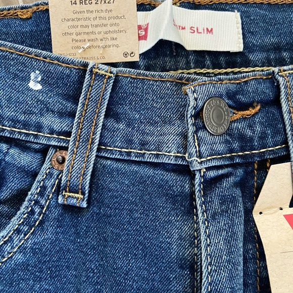 Levi’s 511 junior slim jeans with unique finish - Picture 7 of 13